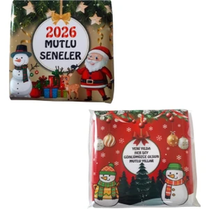 Tonti Ponti 2'li Kare Yılbaşı Çikolatası