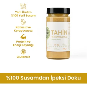 Lezzet Aslında Tek Kavrulmuş Tahin 500 gr