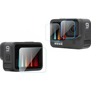 Gopro Hero 9/10/11/12 Tamperli 3 Parça Kırılmaz Cam Ekran Koruyucu
