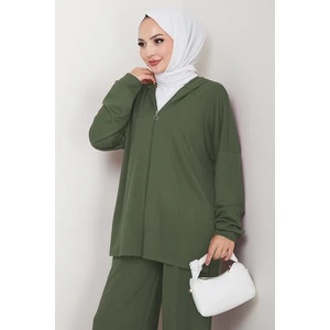 Kapüşonlu Oysho Ikili Takım 1609 - Mint