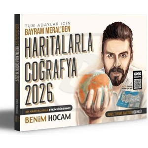 Benim Hocam Yayınları 2026 Tüm Adaylar Için Haritalarla Coğrafya Konu Anlatımı