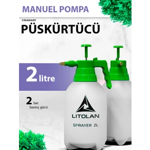 2 Lt. Standart Manuel Püskürtücü, Zirai Ilaçlama, Sulama Pompası