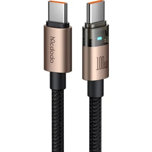 CA-5581 100w Type-c to Type-C Şarj ve Data Kablosu 1,2m Gold