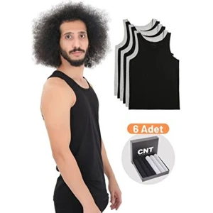 Erkek Atlet Pamuklu Basic 6'lı Premium Paket