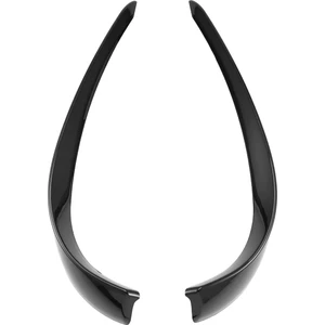 Araba Ön Tampon Spoiler Splitter Kapak Mercedes-Benz C-Serisi W205 2015-2019 C200 C43 Amg Siyah (Yurt Dışından)