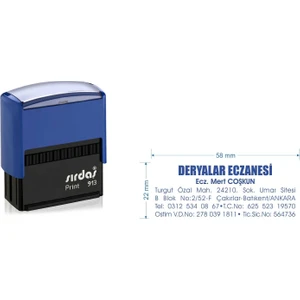 913 Kişiye Özel Şirket Kaşesi