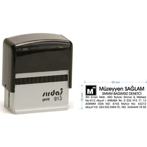 913 Kişiye Özel Şirket Kaşesi