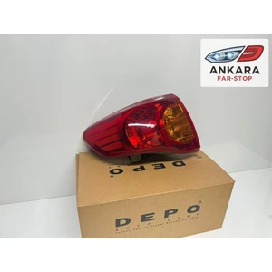 Toyota Corolla 2007 - 2009 Stop Lambası Dış Sol (Depo Marka)