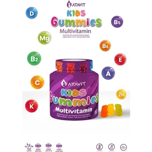 Gummies Multivitamin Kids 60 Çiğnenebilir Form