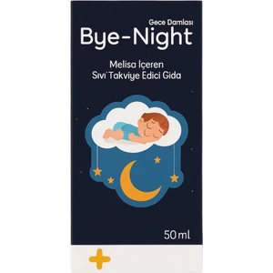 SML Pharma Bye-Night bitkisel uyku damlası 50 ML 2 Adet