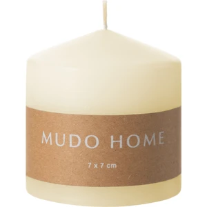 Mudo Home SÜTUN MUM KREM 7X7CM