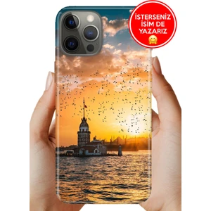 iPhone 12 Pro Max Kılıf Silikon Resimli Tpu Rubber Gezegen