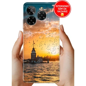 General Mobile Era 50 Uyumlu Kılıf Silikon Resimli Tpu Rubber Gezegen