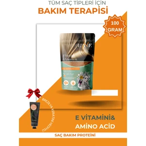 Laxe İstanbul Boyadan Isıdan Işlemden Yıpranmış Kopmuş Saçlara Canlılık Terapisi - Laxe Saç Bakım Proteini 100 Gram 