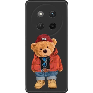 Honor Magic 7 Lite Kılıf Renkli Silikon Baskılı Tpu Teddy Bear