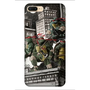 iPhone 7 Plus 8 Plus Pure Modern Desenli Silikon Kılıf Ninja K