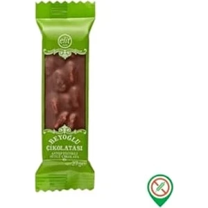 Beyoğlu Antep Fıstıklı Çikolata 27 gr Lezzetli Fıstık Aromasıyla Zenginleştirilmiş