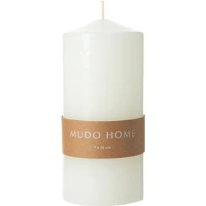 Mudo Home SÜTUN MUM BEYAZ 7X15 CM