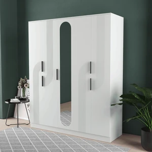 Ekin 5 Kapaklı Eko Gardırop - Mdf Kapak