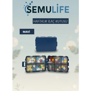 Hap Kutusu Hap Düzenleyici Kutusu Haftalık Hap Kutusu Günlük Ilaç Hap Kutusu Saklama Kabı Vitamin Kutusu Pill Organizer