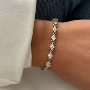 Theory Jewelry Diamond Pattern Bileklik