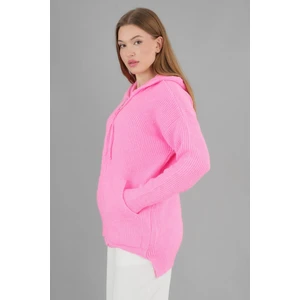 Alexandergardı Kapüşonlu Fermuarlı Triko HIRKA(A92409-S)