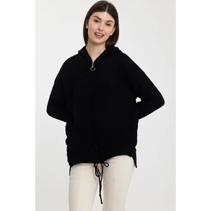 Alexandergardı Kapüşonlu Fermuarlı Triko HIRKA(A92409-S)