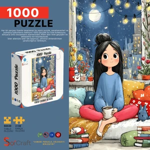 Soi Craft 1000 Parça Puzzle Pencere Kenarında Bir Masal