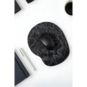 Walter White Ergonomik Typography Desenli Mouse Pad – Bilek Destekli Mouse Pad Konforlu Mousepad