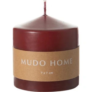 Mudo Home SÜTUN MUM BORDO 7X7CM
