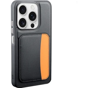 Redmi 15C Kılıf Kartlıklı Zore X-Kart Silikon Kapak - Siyah