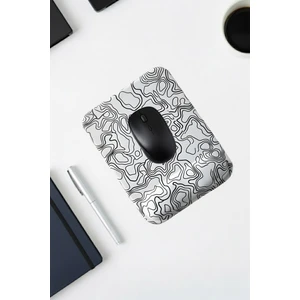 Walter White Ergonomik Typography Desenli Kare Mouse Pad – Bilek Destekli Mouse Pad Konforlu Mousepad