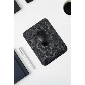 Walter White Ergonomik Typography Desenli Kare Mouse Pad – Bilek Destekli Mouse Pad Konforlu Mousepad