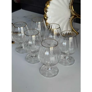 Carino Gold 6'l Kahve Yanı Su KADEH(110ML)