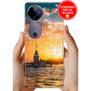 Vivo V40 5g Kılıf Silikon Resimli Tpu Rubber Gezegen