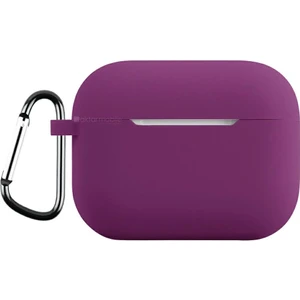 Airpods Pro 3. Nesil Uyumlu Kılıf Hoparlör ve Mikrofon Delikli Silikon Kapak Soft Yumuşak Dokulu