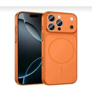 Gezbul Store iPhone 16 Pro Max Uyumlu 17 Pro Max Görünümüne Çeviren Magsafe Özellikli Glass Telefon Kılıfı