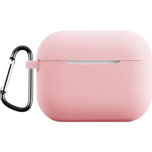 Airpods Pro 3. Nesil Uyumlu Kılıf Hoparlör ve Mikrofon Delikli Silikon Kapak Soft Yumuşak Dokulu