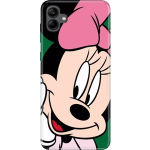 Samsung Galaxy A06 Uyumlu Kılıf Baskılı Silikon Minnie Smile
