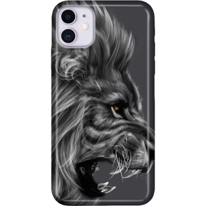 iPhone 11 Kılıf Resimli Silikon - Kara Aslan STOK2115