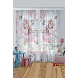 Bebişim Halı Peri Kız Unicorn Masalı Çocuk Odası Tül Perde