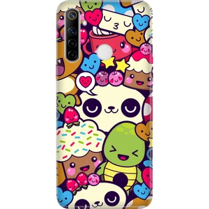 Realme C3 5i 6i Uyumlu Kılıf Silikon Desenli Resimli Kapak Şirin Yaratık