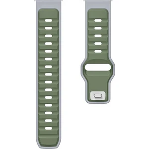 Huawei Watch Gt 6/gt 6 Pro 46 mm Uyumlu Çift Renk Silikon Kordon Gt6/gt6 Pro 46MM Android 22MM Kayış