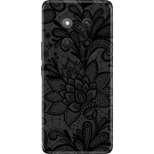 Honor Magic 7 Lite Kılıf Renkli Silikon Baskılı Tpu Mandala Gül