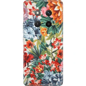 Honor X60 Pro - X9C 5g Kılıf Renkli Silikon Baskılı Tpu Sanatsal Çiçek