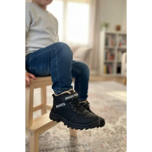 Çocuk Kışlık Kürklü Bot – Suya Dayanıklı, Kalın Taban, Rahat Günlük Ayakkabı