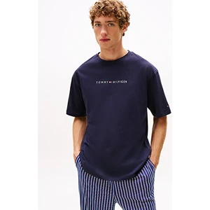 Tommy Hilfiger Erkek Mavi S/s Tişört