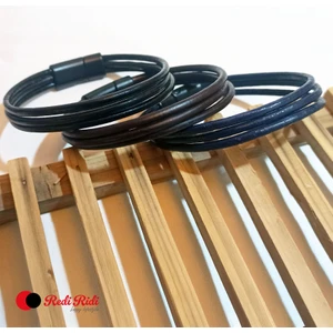 Redi Ridi El Yapımı Deri Bileklik MODEL.6209-2