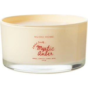 Mudo Home Mystıc Amber Yatay Mum