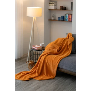 Duru Home Duru-Home Welsoft Tv Battaniyesi 120×170 – Ekstra Soft & Yumuşak – Hardal